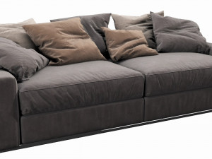flexform beauty 2 seater 3Dモデル