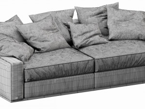 flexform beauty 2 seater 3Dモデル