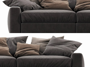 flexform beauty 2 seater 3Dモデル
