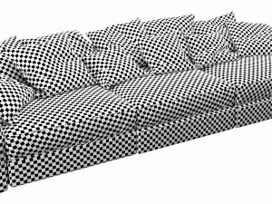 flexform beauty 3 seater 3D Model