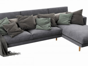 linteloo pleasure chaise lounge 3D Model