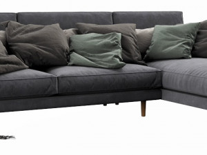 linteloo pleasure chaise lounge 3D Model