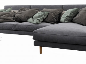 linteloo pleasure chaise lounge 3D Model