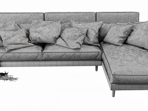 linteloo pleasure chaise lounge 3D Model