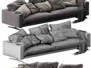 flexform campiello Modello 3D