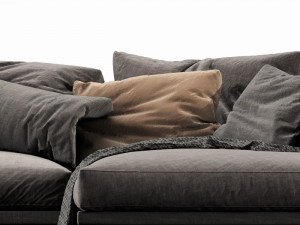 flexform campiello chaise lounge 3D मॉडल