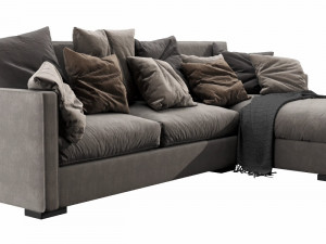 meridiani belmon chaise lounge 3D 模型