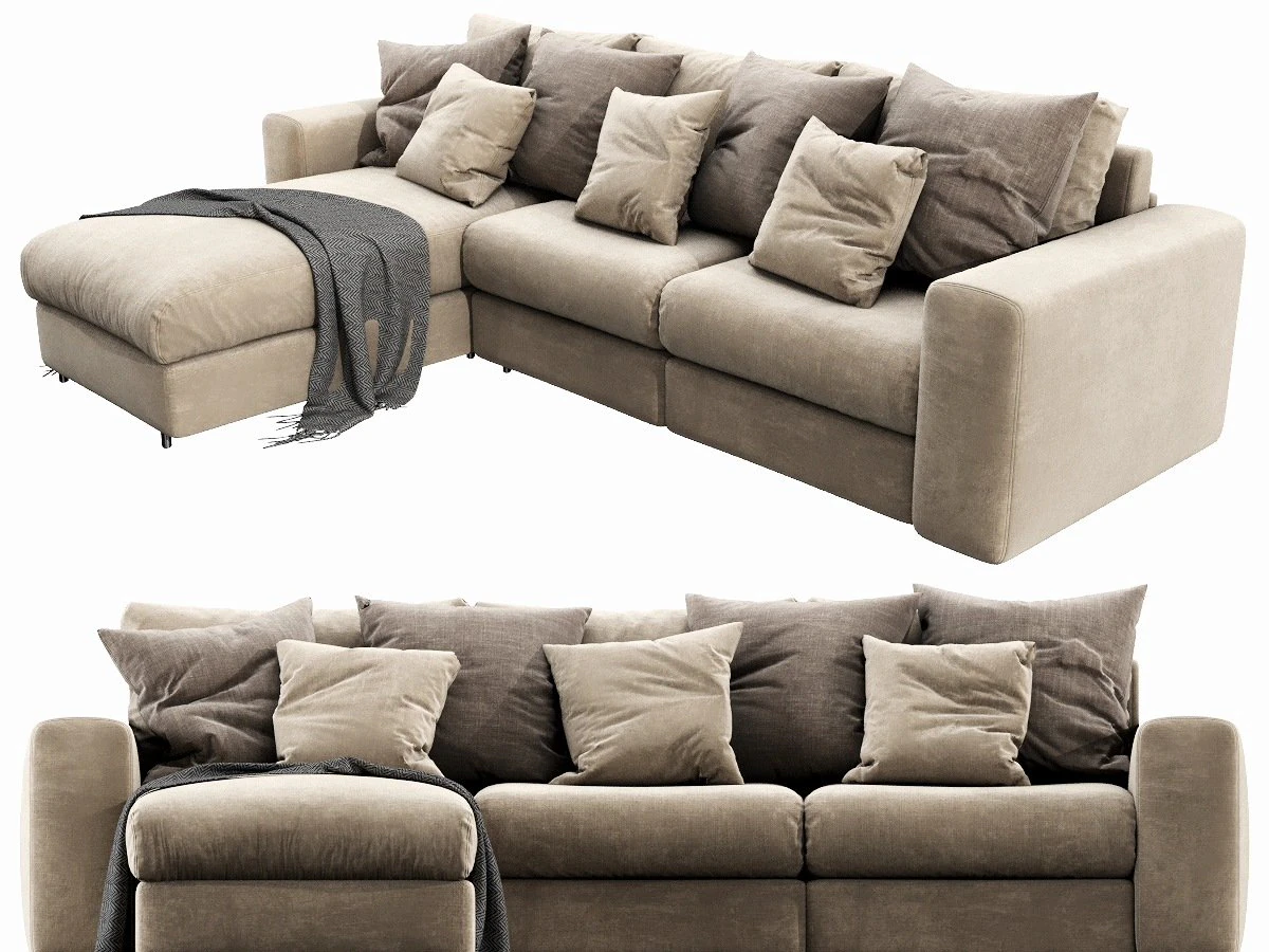 ditre italia freedom chaise lounge 3D Model .c4d .max .obj .3ds .fbx .stl .blend 