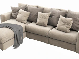 ditre italia freedom chaise lounge 3D Model