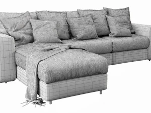 ditre italia freedom chaise lounge 3D Model