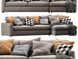 linteloo fabio chaise lounge 3D 모델