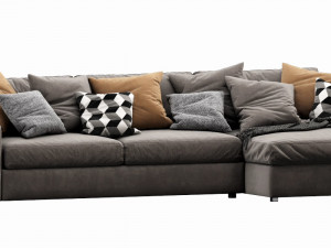 linteloo fabio chaise lounge 3D 모델