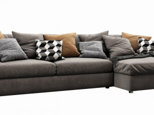 linteloo fabio chaise lounge 3D 모델