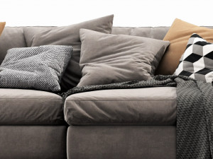 linteloo fabio chaise lounge 3D 모델