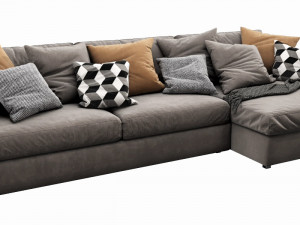 linteloo fabio chaise lounge 3D 모델