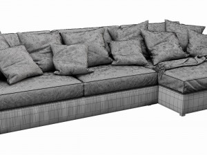 linteloo fabio chaise lounge 3D 모델
