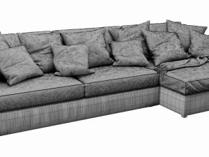 linteloo fabio chaise lounge 3D Model