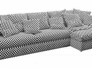 linteloo fabio chaise lounge 3D 모델