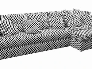 linteloo fabio chaise lounge 3D Model