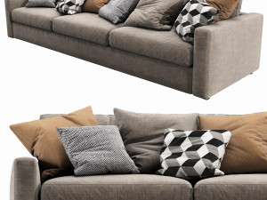 linteloo fabio 3 seater 3D Model