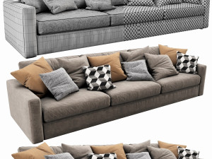 linteloo fabio 3 seater 3D Model