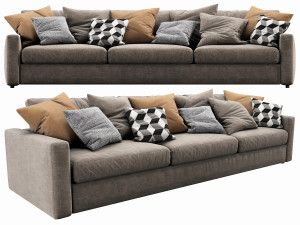 linteloo fabio 3 seater 3D Model