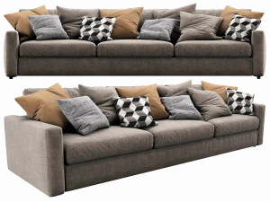 linteloo fabio 3 seater 3D Model