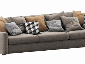 linteloo fabio 3 seater 3D Model
