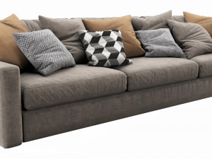 linteloo fabio 3 seater 3D Model