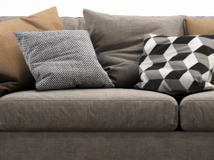 linteloo fabio 3 seater 3D Model