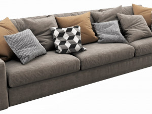 linteloo fabio 3 seater 3D Model