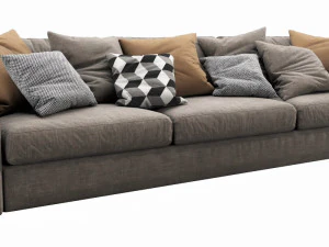 linteloo fabio 3 seater 3D Model