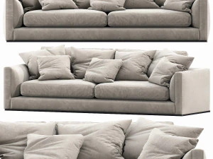 linteloo fabio 3 seater 3D Model