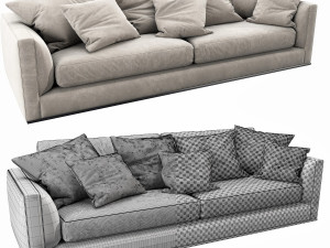 linteloo fabio 3 seater Modello 3D