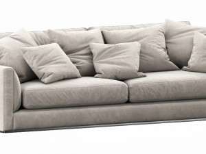 linteloo fabio 3 seater Modello 3D