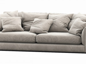 linteloo fabio 3 seater Modello 3D