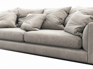 linteloo fabio 3 seater Modello 3D