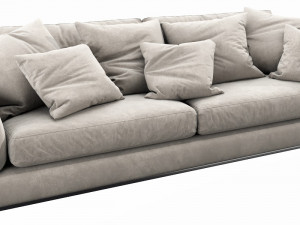 linteloo fabio 3 seater Modello 3D