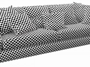 linteloo fabio 3 seater Modello 3D