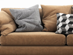 bb italia richard sofa 3D 模型