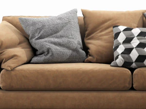 bb italia richard sofa 3D Model