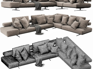 flexform wing sectional 3D Model