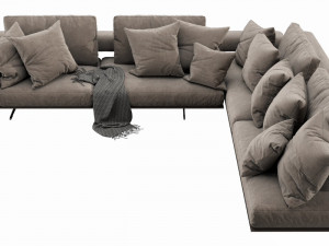 flexform wing sectional 3D Model