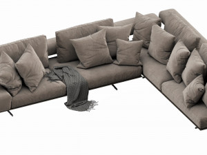 flexform wing sectional 3D Model