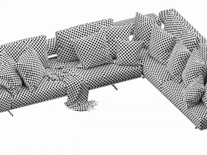 flexform wing sectional 3D Model
