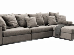 flexform beauty chaise lounge 3D Model
