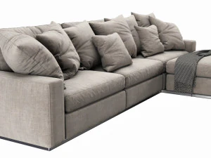 flexform beauty chaise lounge 3D Model