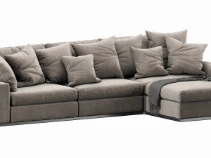 flexform beauty chaise lounge 3D Model