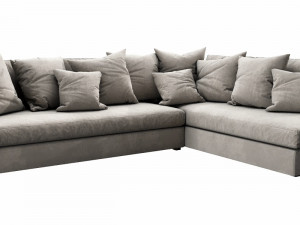 flexform victor chaise lounge 3D Model