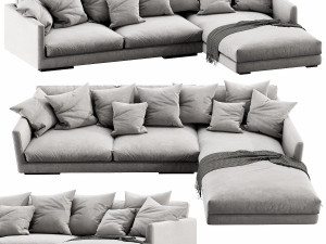 flexform magnum chaise lounge Modelo 3D